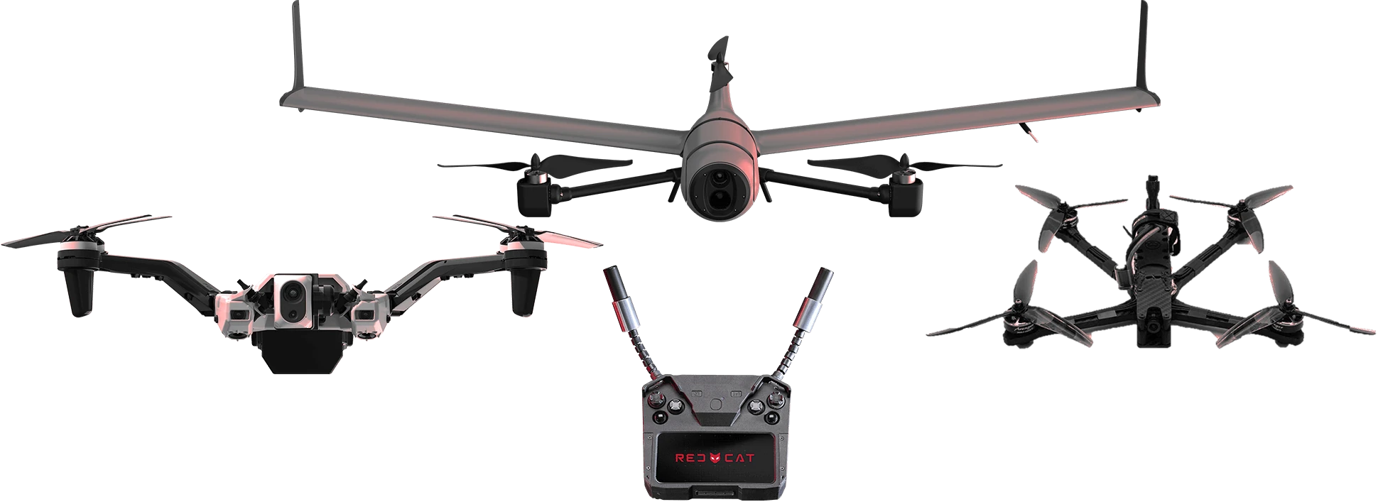 ARACHNID family of U.S.-manufactured uncrewed systems: ISR sUAS, FPV, and ground control